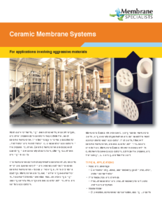 Ceramic Membrane Filters